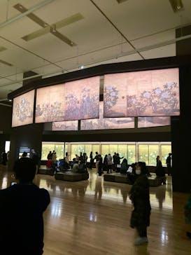 特別展「旧嵯峨御所 大覚寺 －百花繚乱 御所ゆかりの絵画－」（東京国立博物館）に投稿された画像（2025/2/16）