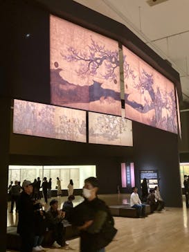 特別展「旧嵯峨御所 大覚寺 －百花繚乱 御所ゆかりの絵画－」（東京国立博物館）に投稿された画像（2025/2/16）