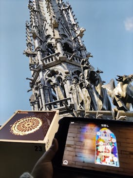 特別展「パリ・ノートルダム大聖堂展 タブレットを手に巡る時空の旅」に投稿された画像（2025/2/16）
