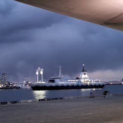東京湾夜景クルーズ＜横浜港→東京（竹芝桟橋）＞に投稿された画像（2025/2/23）