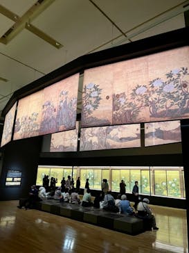 特別展「旧嵯峨御所 大覚寺 －百花繚乱 御所ゆかりの絵画－」（東京国立博物館）に投稿された画像（2025/2/24）