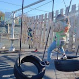 屋外アスレチック「HUGTRATOPS（ハグトラトプス）」に投稿された画像（2025/2/24）