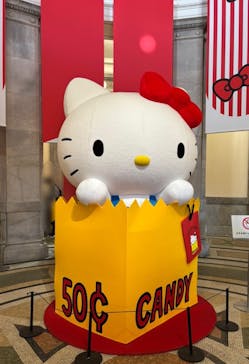 Hello Kitty展 わたしが変わるとキティも変わるに投稿された画像（2025/2/24）