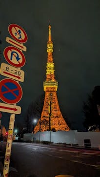 東京タワーに投稿された画像（2025/2/25）