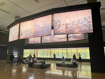 特別展「旧嵯峨御所 大覚寺 －百花繚乱 御所ゆかりの絵画－」（東京国立博物館）に投稿された画像（2025/2/28）