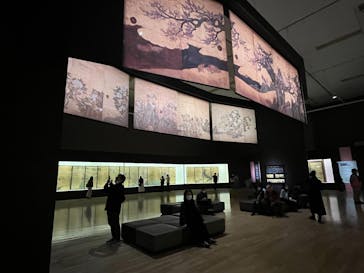 特別展「旧嵯峨御所 大覚寺 －百花繚乱 御所ゆかりの絵画－」（東京国立博物館）に投稿された画像（2025/3/2）