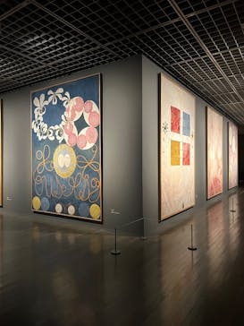 ヒルマ・アフ・クリント展（東京国立近代美術館）に投稿された画像（2025/3/4）
