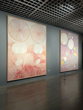 ヒルマ・アフ・クリント展（東京国立近代美術館）に投稿された画像（2025/3/4）