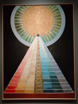 ヒルマ・アフ・クリント展（東京国立近代美術館）に投稿された画像（2025/3/5）