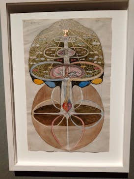 ヒルマ・アフ・クリント展（東京国立近代美術館）に投稿された画像（2025/3/5）