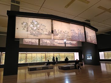 特別展「旧嵯峨御所 大覚寺 －百花繚乱 御所ゆかりの絵画－」（東京国立博物館）に投稿された画像（2025/3/6）