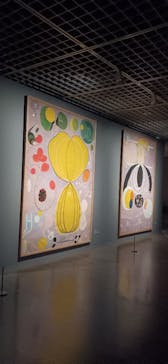 ヒルマ・アフ・クリント展（東京国立近代美術館）に投稿された画像（2025/3/7）