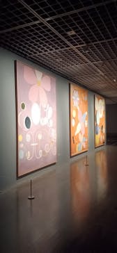 ヒルマ・アフ・クリント展（東京国立近代美術館）に投稿された画像（2025/3/7）