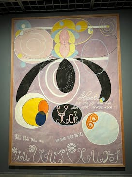 ヒルマ・アフ・クリント展（東京国立近代美術館）に投稿された画像（2025/3/7）