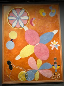 ヒルマ・アフ・クリント展（東京国立近代美術館）に投稿された画像（2025/3/7）