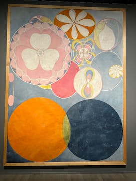ヒルマ・アフ・クリント展（東京国立近代美術館）に投稿された画像（2025/3/7）