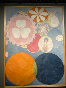 ヒルマ・アフ・クリント展（東京国立近代美術館）に投稿された画像（2025/3/9）