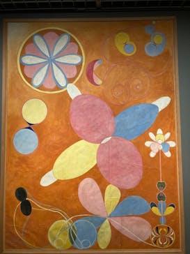 ヒルマ・アフ・クリント展（東京国立近代美術館）に投稿された画像（2025/3/9）