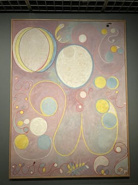 ヒルマ・アフ・クリント展（東京国立近代美術館）に投稿された画像（2025/3/9）