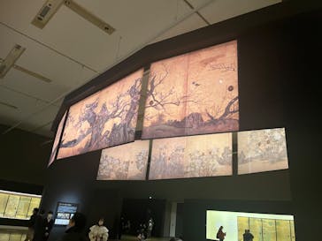 特別展「旧嵯峨御所 大覚寺 －百花繚乱 御所ゆかりの絵画－」（東京国立博物館）に投稿された画像（2025/3/14）