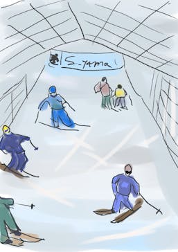 狭山スキー場に投稿された画像（2025/3/14）