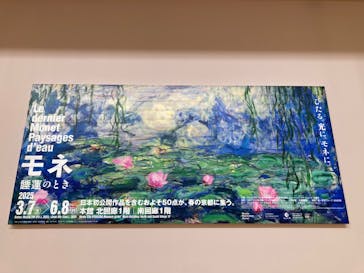 モネ　睡蓮のときに投稿された画像（2025/3/18）