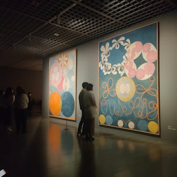 ヒルマ・アフ・クリント展（東京国立近代美術館）に投稿された画像（2025/3/20）