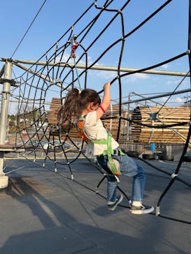 屋外アスレチック「HUGTRATOPS（ハグトラトプス）」に投稿された画像（2025/3/23）