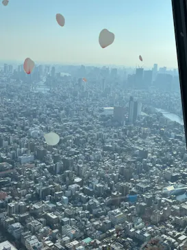 東京スカイツリーに投稿された画像（2025/3/23）