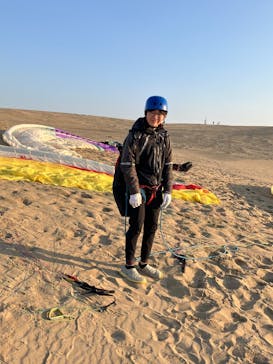 鳥取砂丘パラグライダー体験スクール（砂丘本舗）に投稿された画像（2025/3/24）