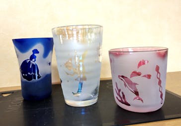 サンドブラスト本部教室 砂で削るガラス工芸教室に投稿された画像（2025/3/28）