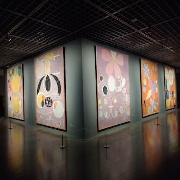 ヒルマ・アフ・クリント展（東京国立近代美術館）に投稿された画像（2025/3/29）