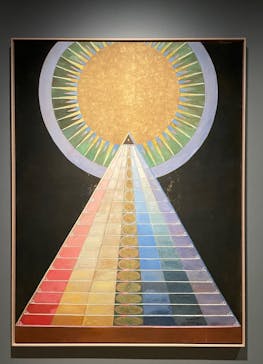 ヒルマ・アフ・クリント展（東京国立近代美術館）に投稿された画像（2025/4/1）