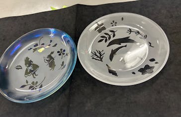 サンドブラスト本部教室 砂で削るガラス工芸教室に投稿された画像（2025/4/4）