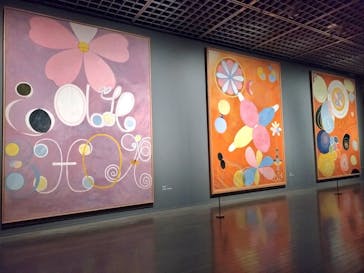 ヒルマ・アフ・クリント展（東京国立近代美術館）に投稿された画像（2025/4/6）