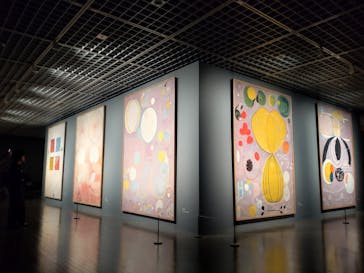ヒルマ・アフ・クリント展（東京国立近代美術館）に投稿された画像（2025/4/6）