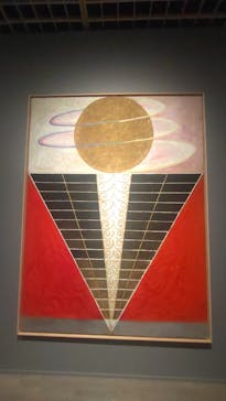 ヒルマ・アフ・クリント展（東京国立近代美術館）に投稿された画像（2025/4/6）