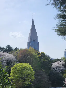 新宿御苑に投稿された画像（2025/4/6）