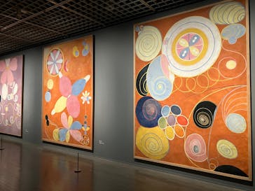 ヒルマ・アフ・クリント展（東京国立近代美術館）に投稿された画像（2025/4/7）