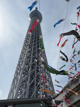 東京スカイツリーに投稿された画像（2025/4/8）