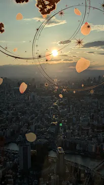 東京スカイツリーに投稿された画像（2025/4/9）