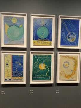 ヒルマ・アフ・クリント展（東京国立近代美術館）に投稿された画像（2025/4/11）