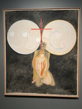 ヒルマ・アフ・クリント展（東京国立近代美術館）に投稿された画像（2025/4/11）