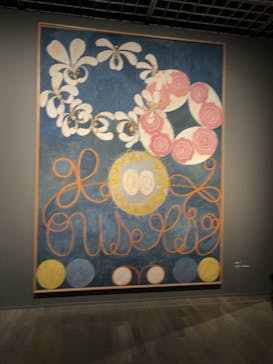 ヒルマ・アフ・クリント展（東京国立近代美術館）に投稿された画像（2025/4/11）