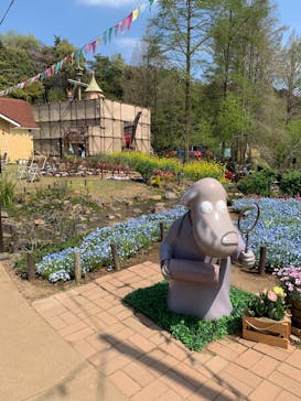 ムーミンバレーパークに投稿された画像（2025/4/12）