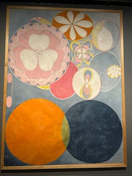 ヒルマ・アフ・クリント展（東京国立近代美術館）に投稿された画像（2025/4/13）