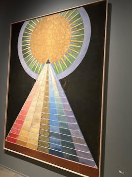 ヒルマ・アフ・クリント展（東京国立近代美術館）に投稿された画像（2025/4/13）