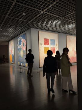 ヒルマ・アフ・クリント展（東京国立近代美術館）に投稿された画像（2025/4/18）