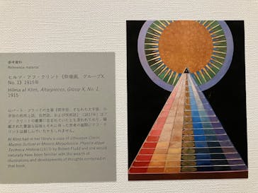 ヒルマ・アフ・クリント展（東京国立近代美術館）に投稿された画像（2025/4/20）