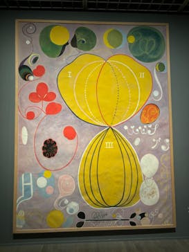 ヒルマ・アフ・クリント展（東京国立近代美術館）に投稿された画像（2025/4/24）